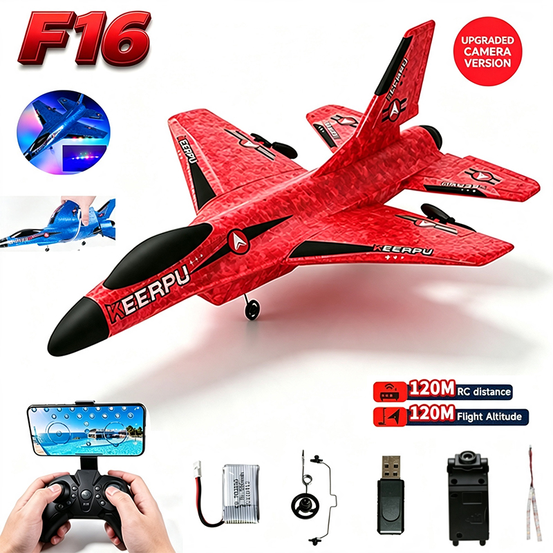 Drone Rc Jet - RC Köpük Uçak F16 Rc Uçak