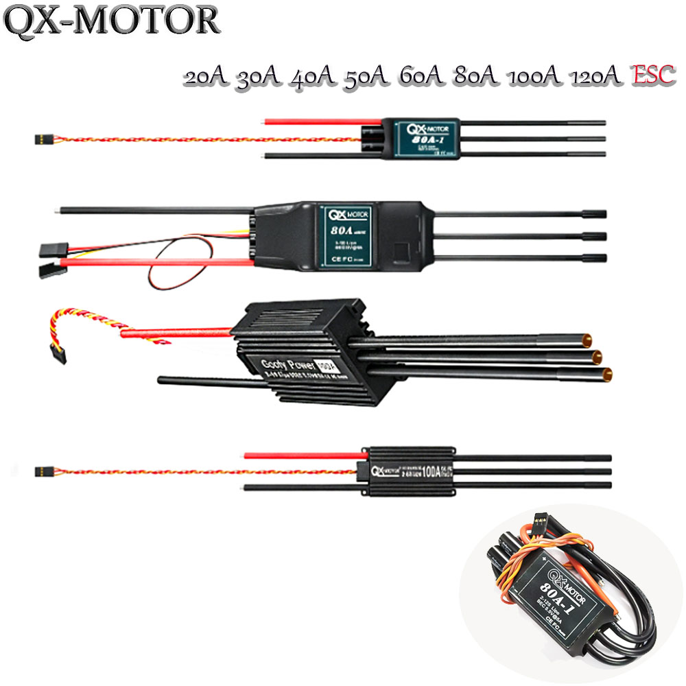 Drone Helicopter Rc - 20A-120A Fırçasız ESC Hız Kontrol Cihazı