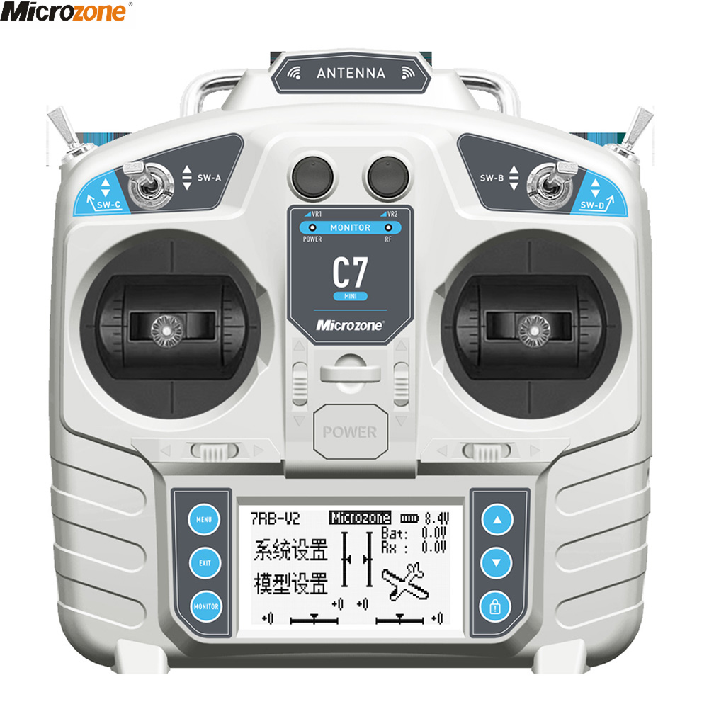 Drone Helicopter Rc - MicroZone MC7 Denetleyici C7 MINI Verici