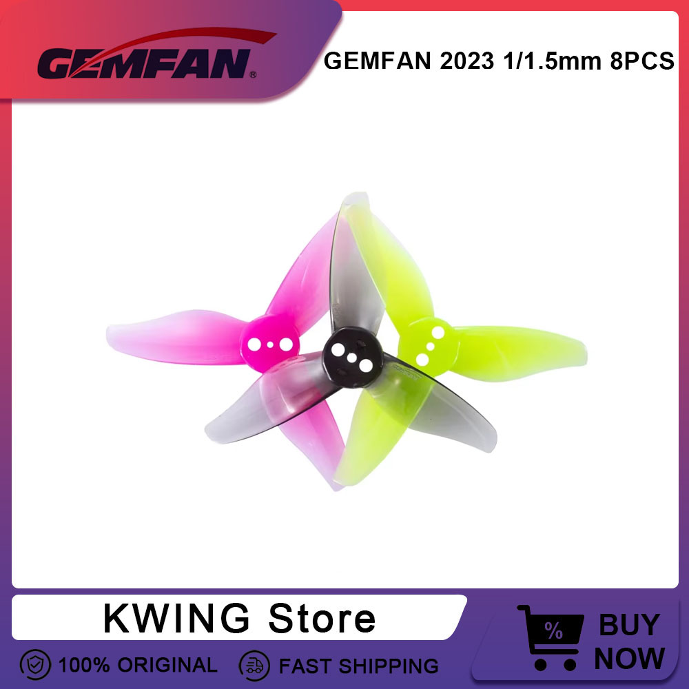 Drone Rc Race - 8 adet Gemfan Hurricane 2023 2X2.3X3