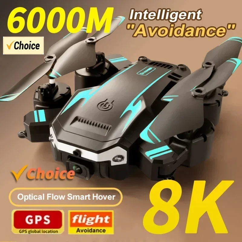 Drone Rc Fpv Pro - G6 pro Drone, 8K Çift Kamera,