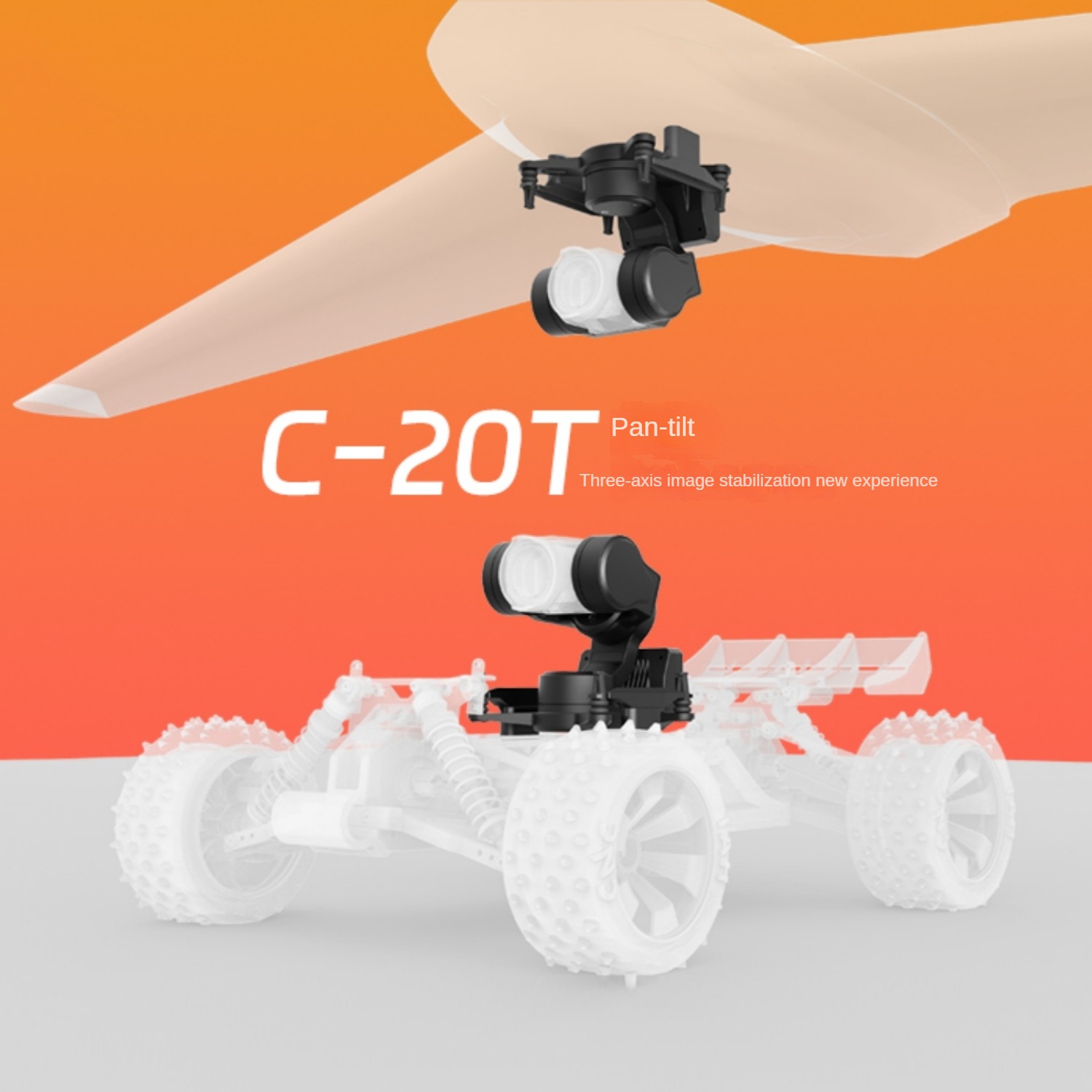 Drone Rc Fpv Pro - NCZOBOE C-20T 3 Eksenli O4 FPV