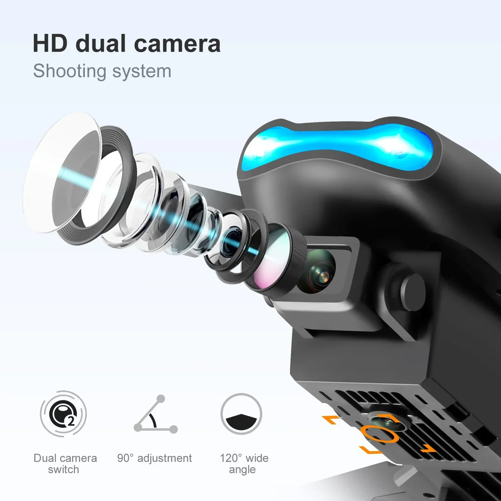 Yeni E99 Pro HD 4K Drone Çift  - Drone Rc Fpv Pro incelemesi ve fiyatı
