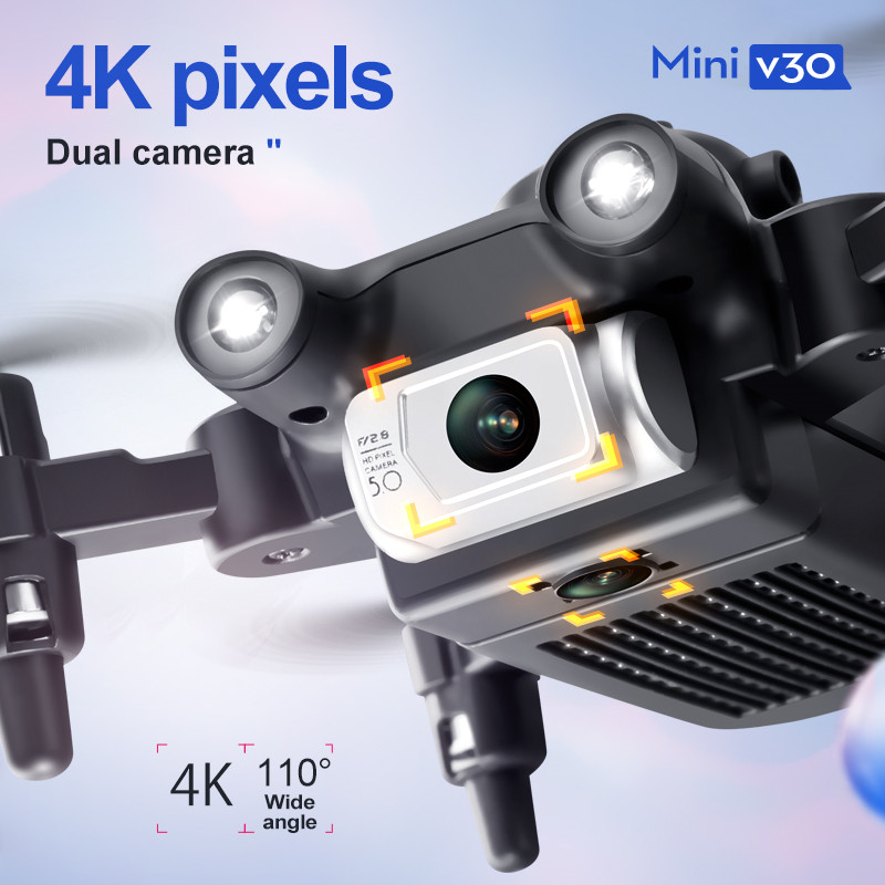 Mini V30 WiFi FPV Drone 4K HD  - Drone Without Rc incelemesi ve fiyatı