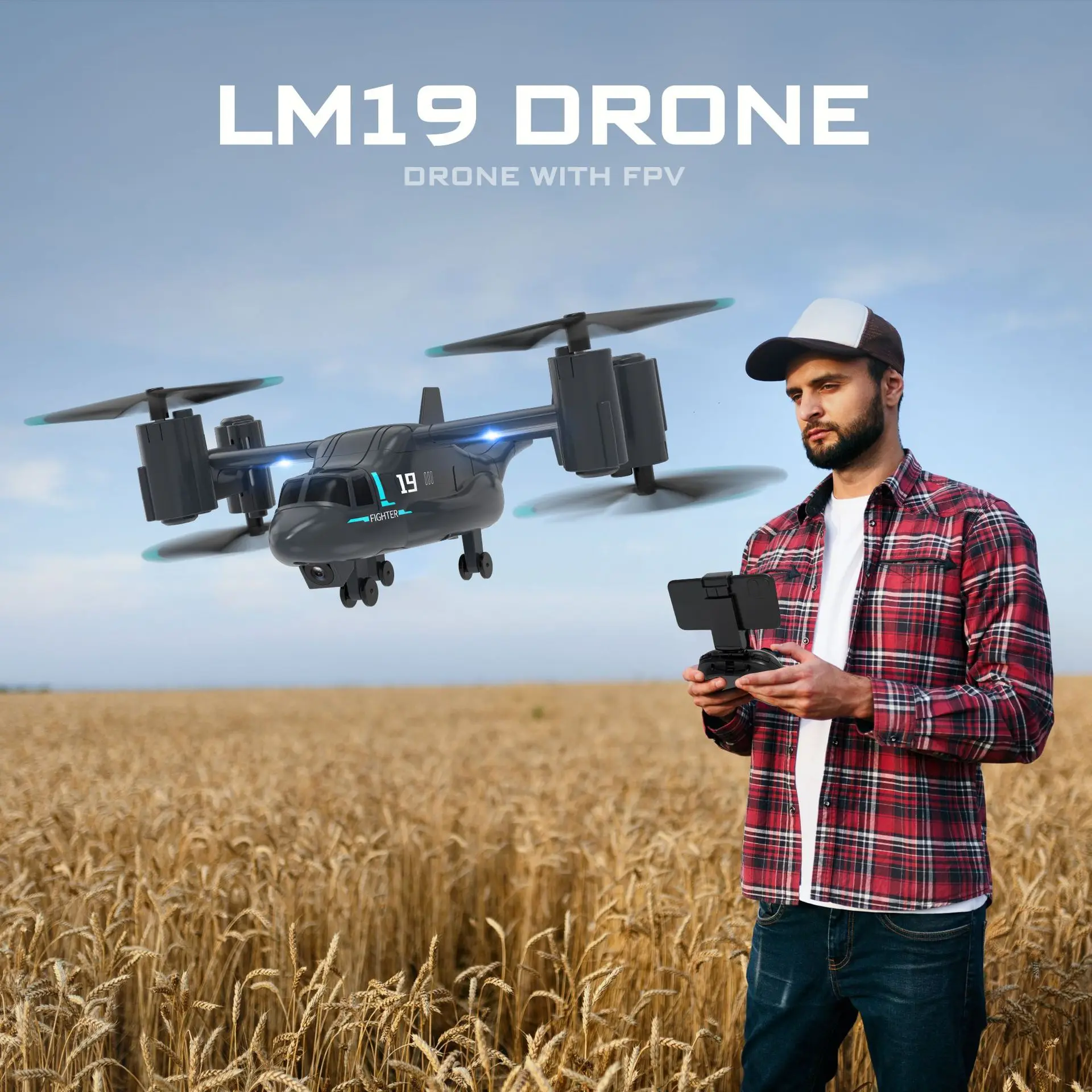 LM19 Uzaktan Kumandalı Helikop - Drone Rc Jet incelemesi ve fiyatı