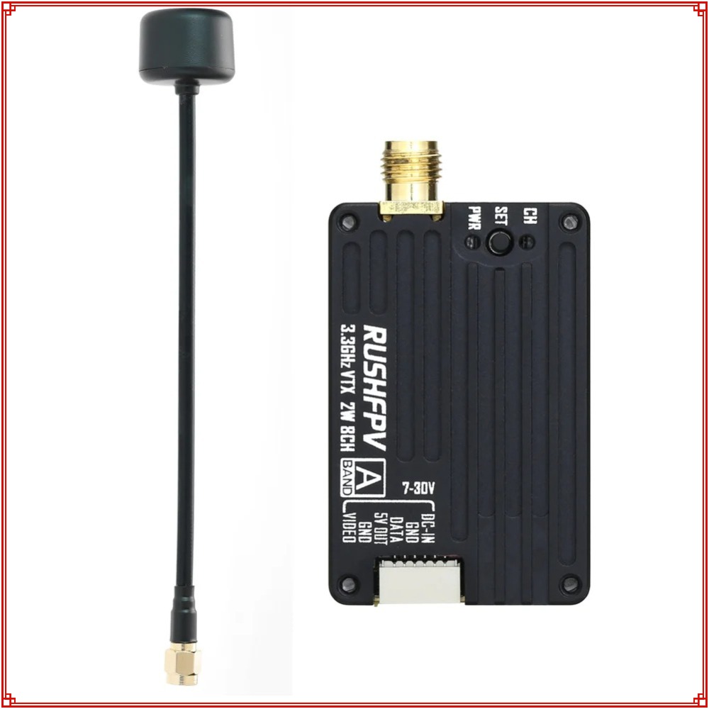 2026 Yeni RUSHFPV 3.3G 2W VTX  - Fpv Antenna Receiver incelemesi ve fiyatı