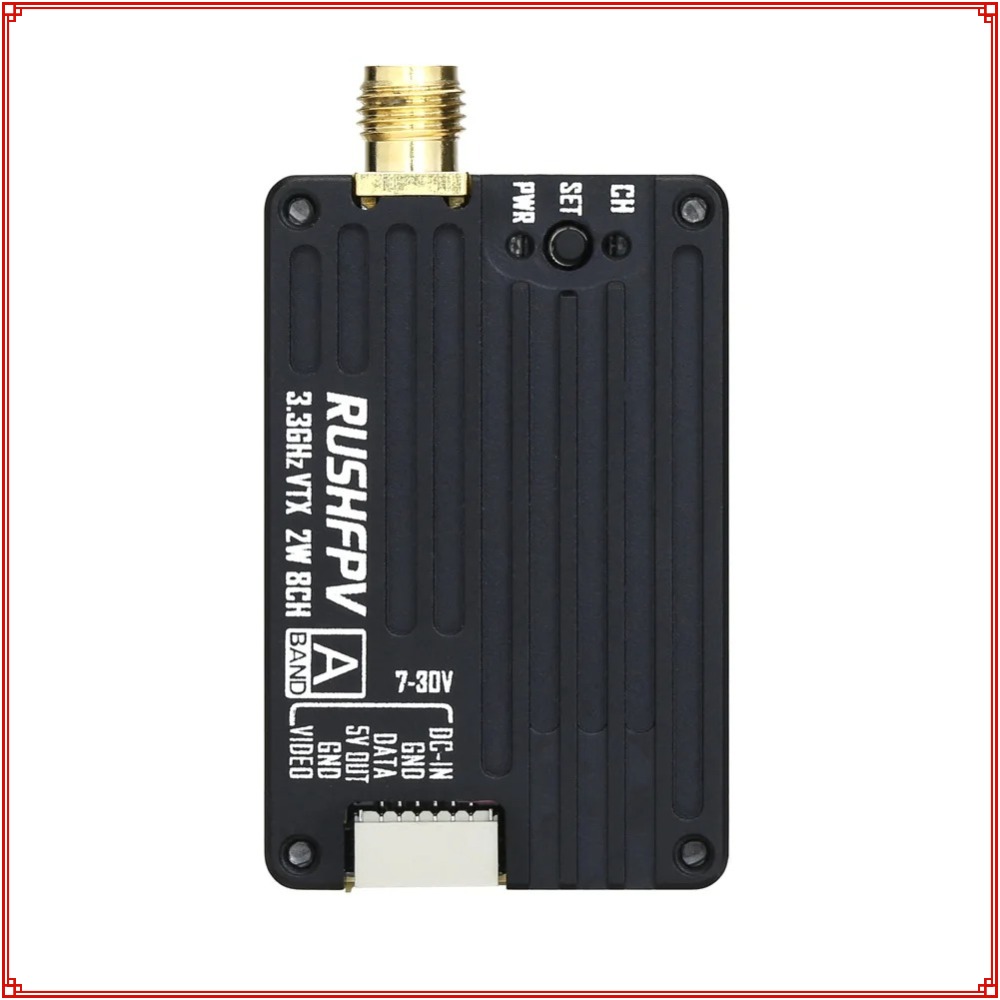 2026 Yeni RUSHFPV 3.3G 2W VTX  - Fpv Antenna Receiver incelemesi ve fiyatı