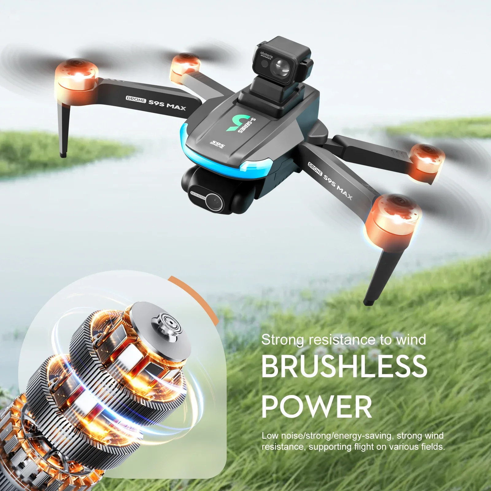 YENI S9S MAX MINI Drone 4K 2 E - Drone Rc Explorer incelemesi ve fiyatı