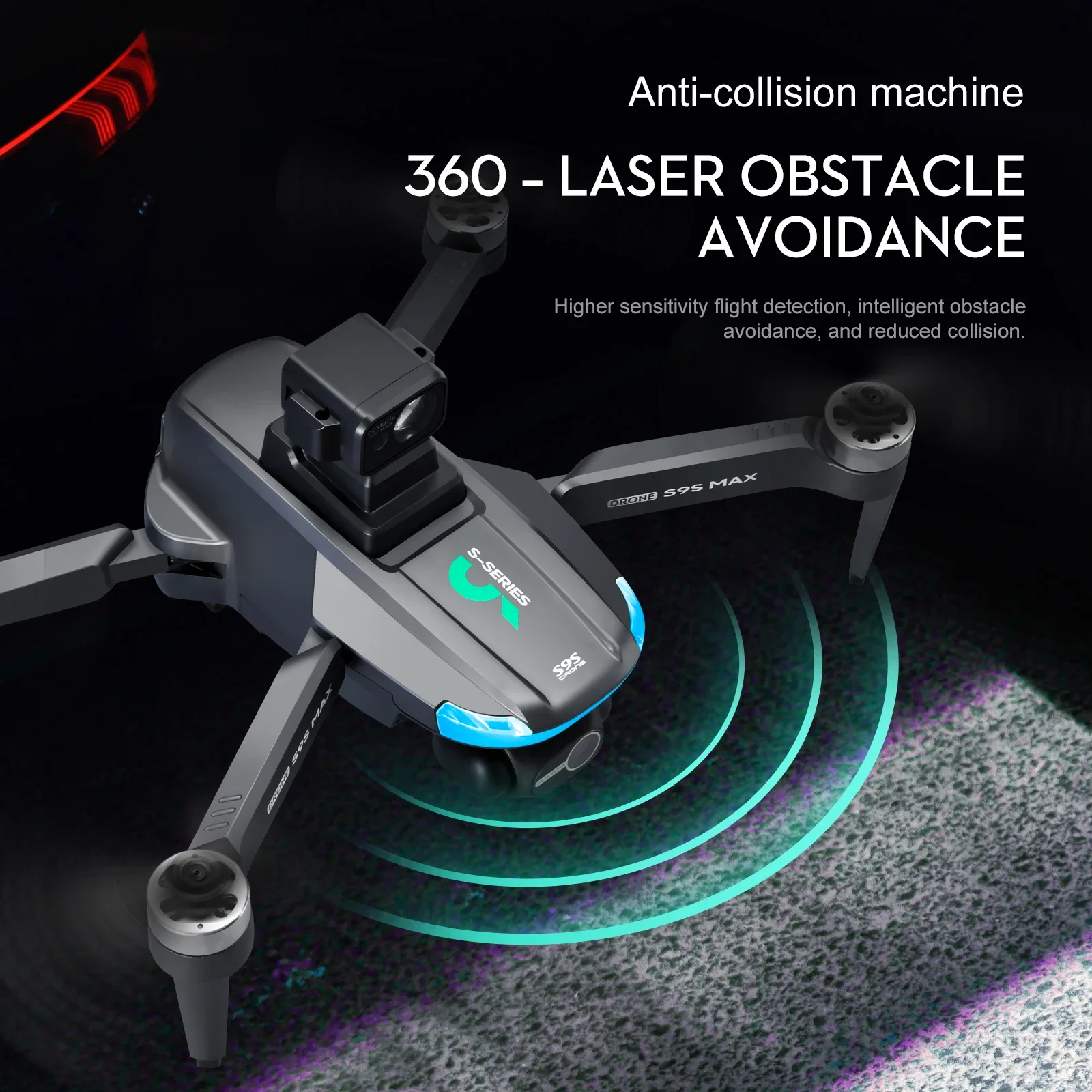 YENI S9S MAX MINI Drone 4K 2 E - Drone Rc Explorer incelemesi ve fiyatı