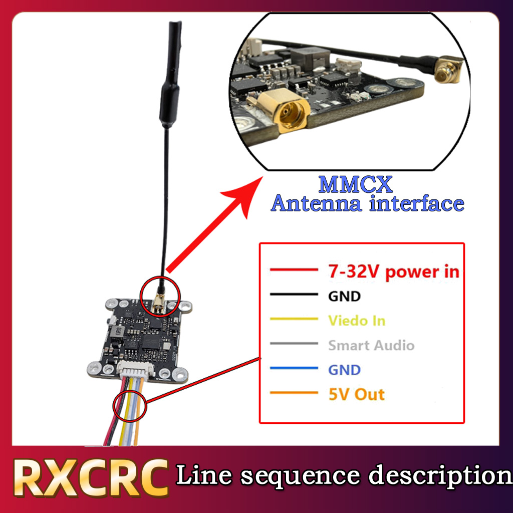RXCRC 5.8G Modülü 48CH 1.6W VT - Drone Rc Toy incelemesi ve fiyatı