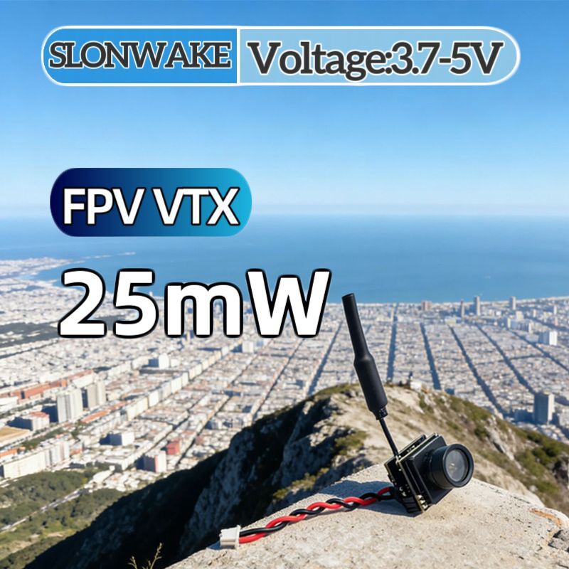 SLONWAKE FPV 25mW güç simülasy - Drone Rc Toy incelemesi ve fiyatı
