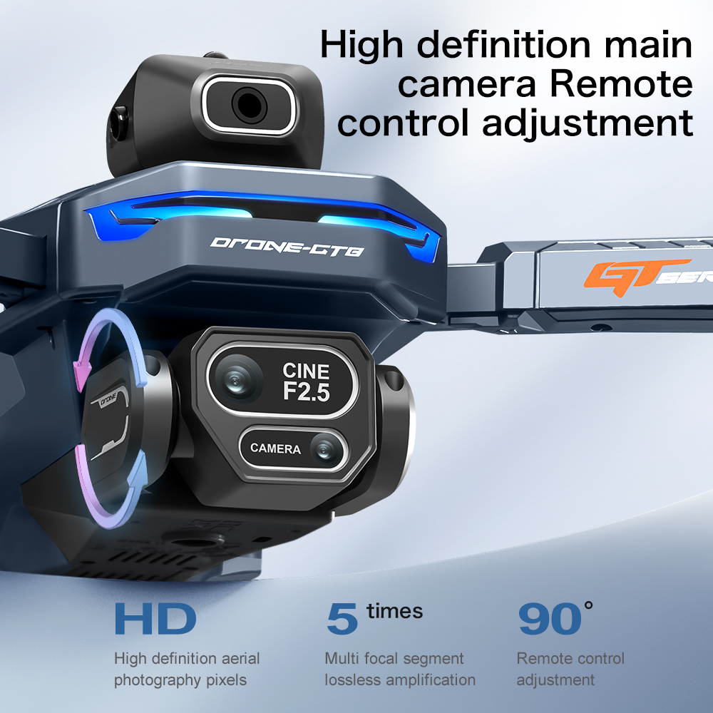 YENİ GT8 HD RC Drone 4K Profes - Drone Rc Explorer incelemesi ve fiyatı