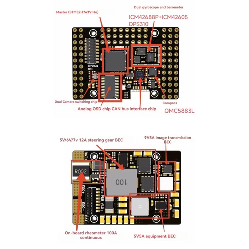 H7wlite MK1 H7 Uçuş Kontrol Ci - Drone Rc Flight Controller incelemesi ve fiyatı