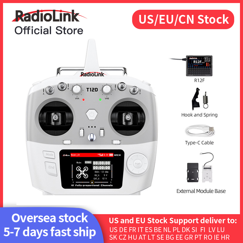 Radiolink T12D ELRS 12 Kanal V - Drone Rc Car incelemesi ve fiyatı