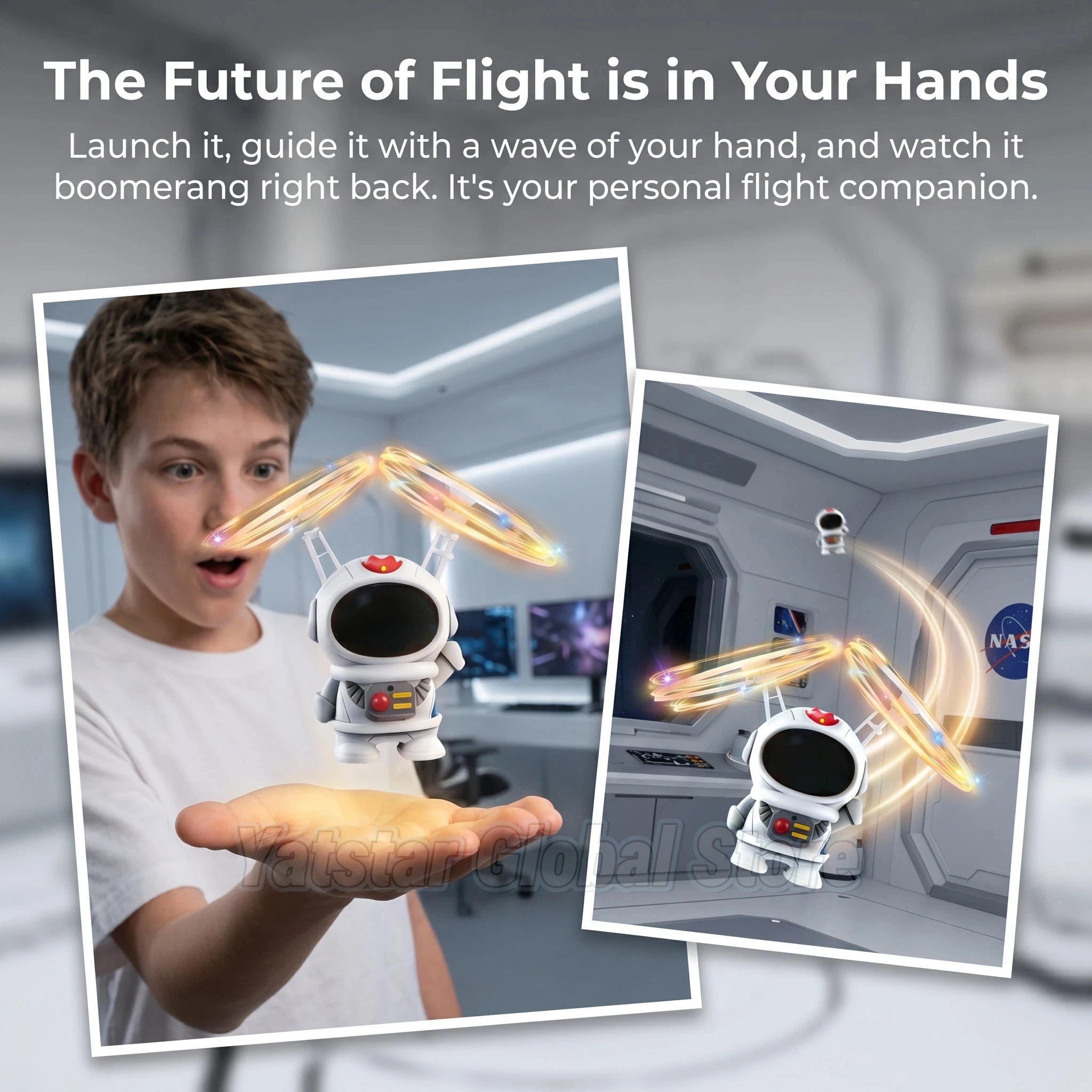 Yaratıcı Mini Astronot Drone U - Drone Without Rc incelemesi ve fiyatı