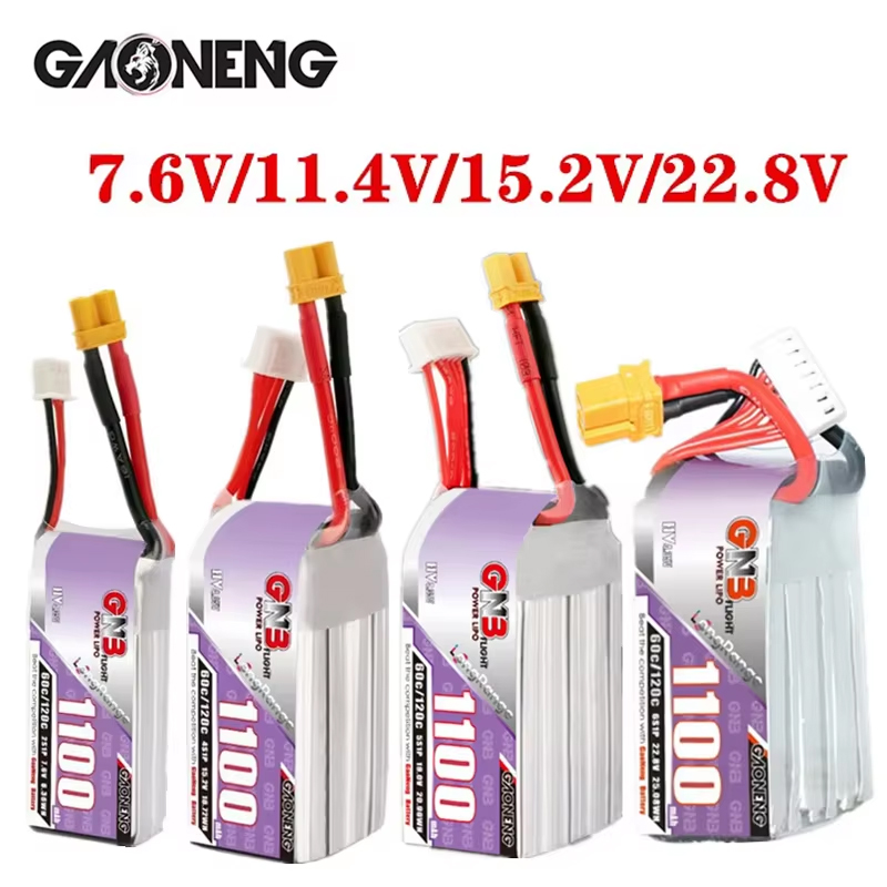 GNB 1100 mAh 2 S 3 S 4 S 6 S 6 - Drone Rc Race incelemesi ve fiyatı