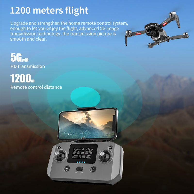L106 Pro 3 Drone 5G WIFI FPV K - Drone Rc Fpv Pro incelemesi ve fiyatı