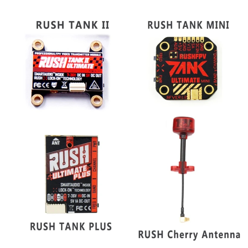 RUSH TANK Ultimate II/Mini/PLU - Fpv Antenna Receiver incelemesi ve fiyatı