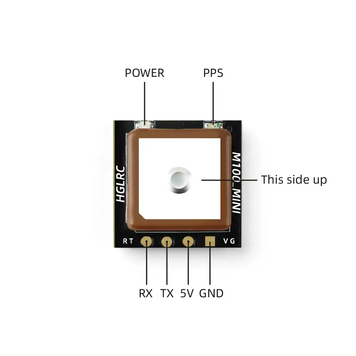 HGLRC M100 MINI GPS Modülü M10 - Fpv Antenna Receiver incelemesi ve fiyatı