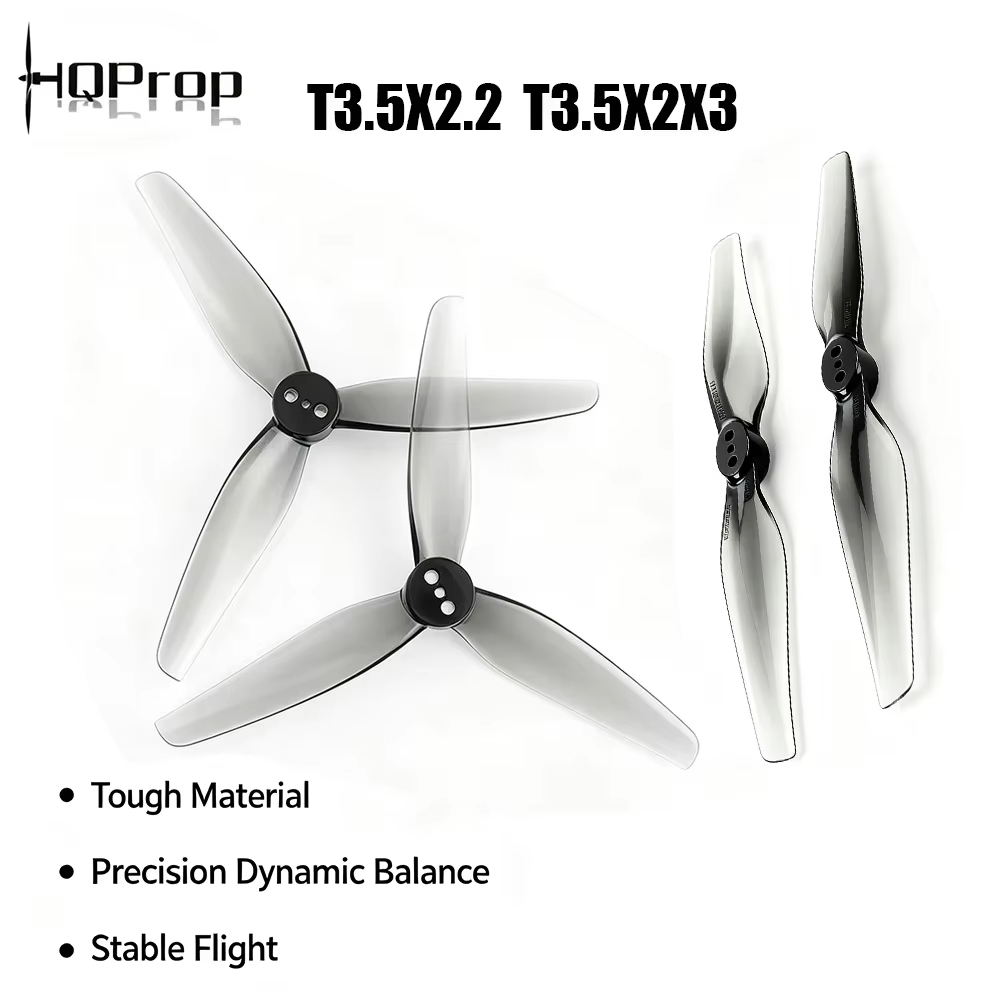 4 Çift HQProp T3.5X2.5X3 / 3.5 - Drone Rc Race incelemesi ve fiyatı