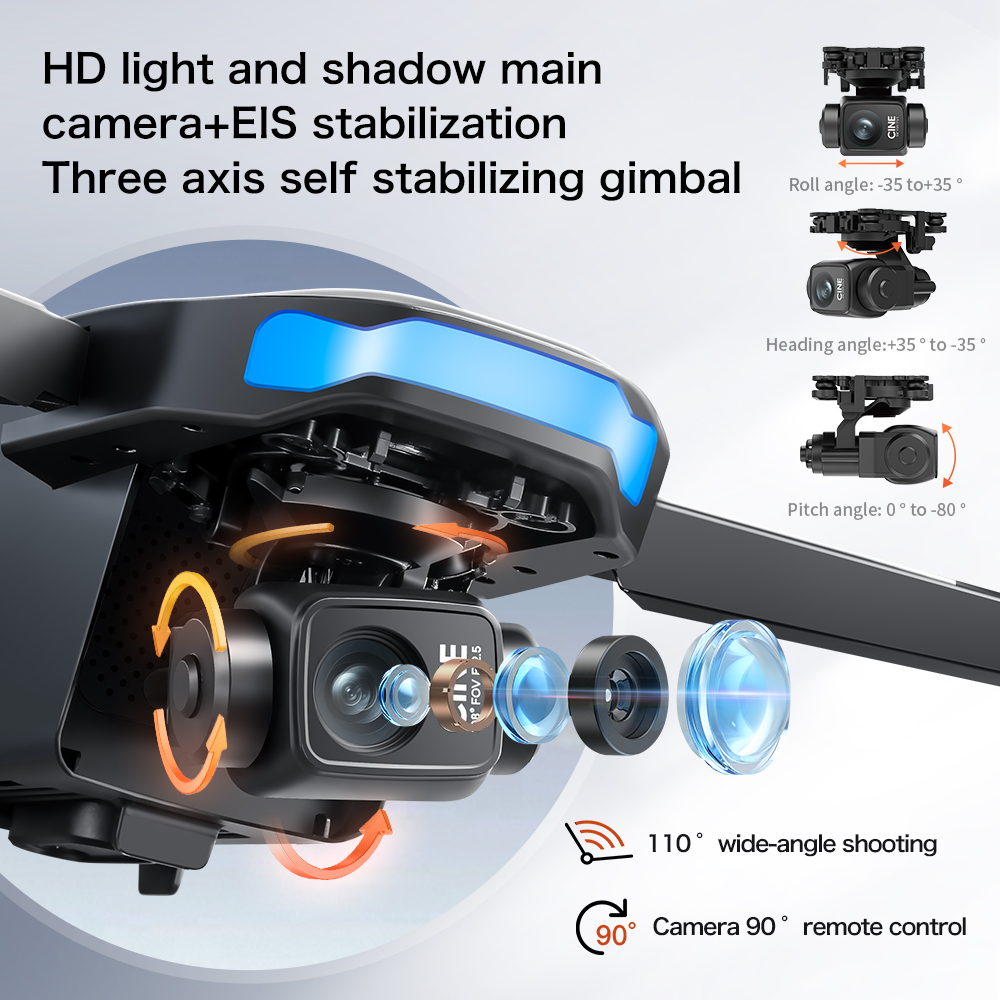 Yeni S-X1 MAX Drone GPS 8K Pro - Drone Rc Fpv Pro incelemesi ve fiyatı